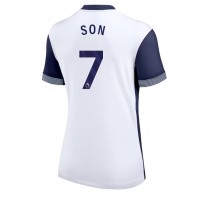 Camisa de Futebol Tottenham Hotspur Son Heung-min #7 Equipamento Principal Mulheres 2024-25 Manga Curta